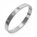Buy Roman Numerals Bracelet Silver in Pakistan