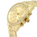 Buy Michael Kors Ritz Chronograph Gold Dial Gold Steel Strap Watch for Women - MK6356 in Pakistan
