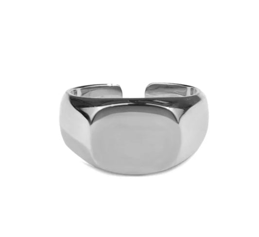 Buy Orb & Gravel Sterling Silver Unisex Ring in Pakistan