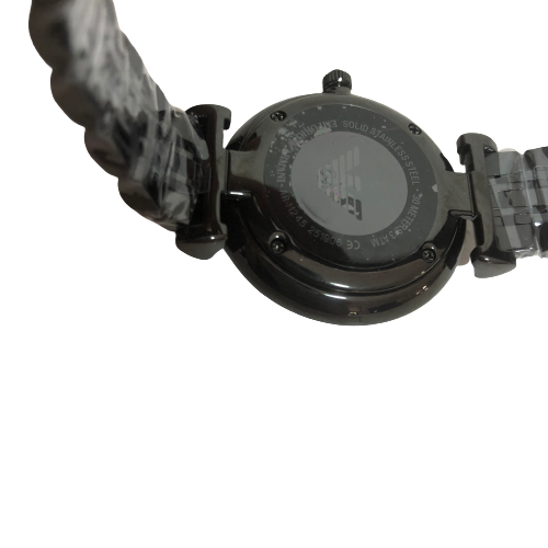Buy Emporio Armani Women's Analog Stainless Steel Black Dial 32mm Watch AR11245 in Pakistan
