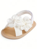 Buy SHEIN Infant Girls Sandals Summer Shoes Outdoor First Walker Toddler Girls Shoes For Summer Elegant White in Pakistan