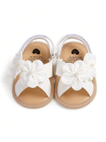 Buy SHEIN Infant Girls Sandals Summer Shoes Outdoor First Walker Toddler Girls Shoes For Summer Elegant White in Pakistan
