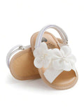 Buy SHEIN Infant Girls Sandals Summer Shoes Outdoor First Walker Toddler Girls Shoes For Summer Elegant White in Pakistan