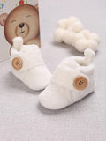Buy SHEIN Infant & Toddler Cute & Stylish Outdoor Button Design Flat Shoes in Pakistan