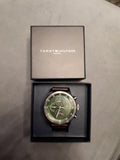 Buy Tommy Hilfiger Mens Quartz Leather Strap Green Dial 46mm Watch - 1791809 in Pakistan