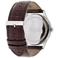 Buy Hugo Boss Mens Quartz Brown Leather Strap White Dial 43mm Watch - 1513486 in Pakistan