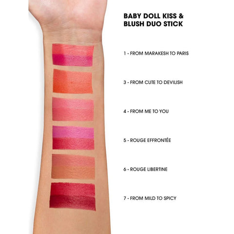 Buy Yves Saint Laurent Kiss & Blush Duo Stick - Baby Doll 7 [Tester] in Pakistan