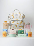 Buy SHEIN Large Capacity Diaper Bag Hanging On Stroller, Fashionable Outdoor Maternal And Baby Backpack With Aluminum Foil Insulated Baby Bottle Holder For Women in Pakistan