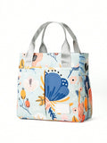 Buy SHEIN Large Capacity Printed Maternity Diaper Bag Handbag Shoulder Bag With Bottle Holder For Baby Care in Pakistan