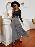 Buy SHEIN Leopard Panel Belted 2 In 1 Dress in Pakistan