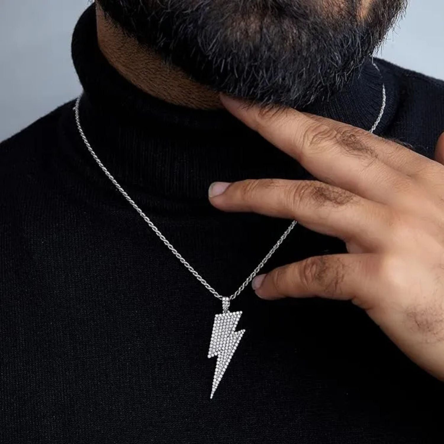 Buy Lightning Bolt Pendant Silver in Pakistan