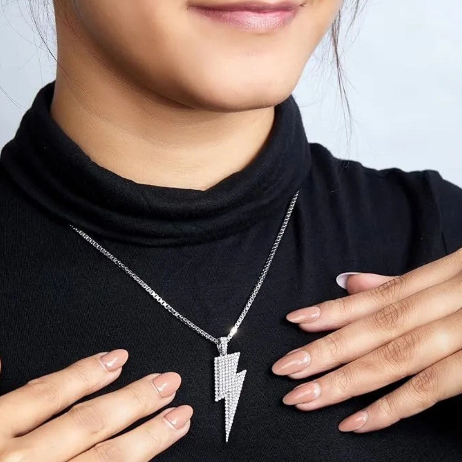 Buy Lightning Bolt Pendant Silver in Pakistan