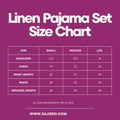 Buy Linen Pajama Suit with Scrunchie - Cute Panda in Pakistan