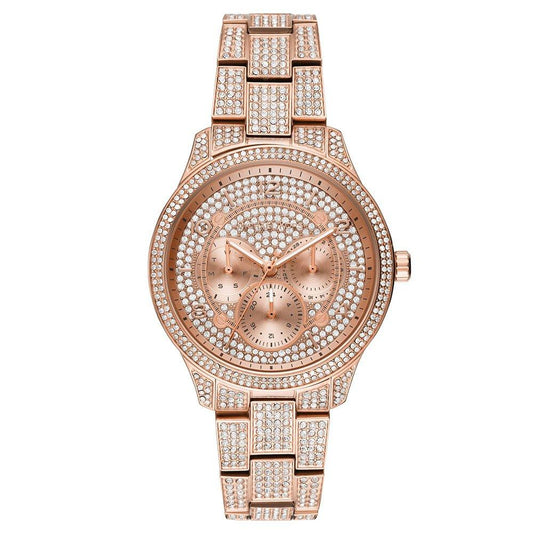 Buy Michael Kors Runway Rose Gold Dial Rose Gold Steel Strap Watch for Women - MK6628 in Pakistan