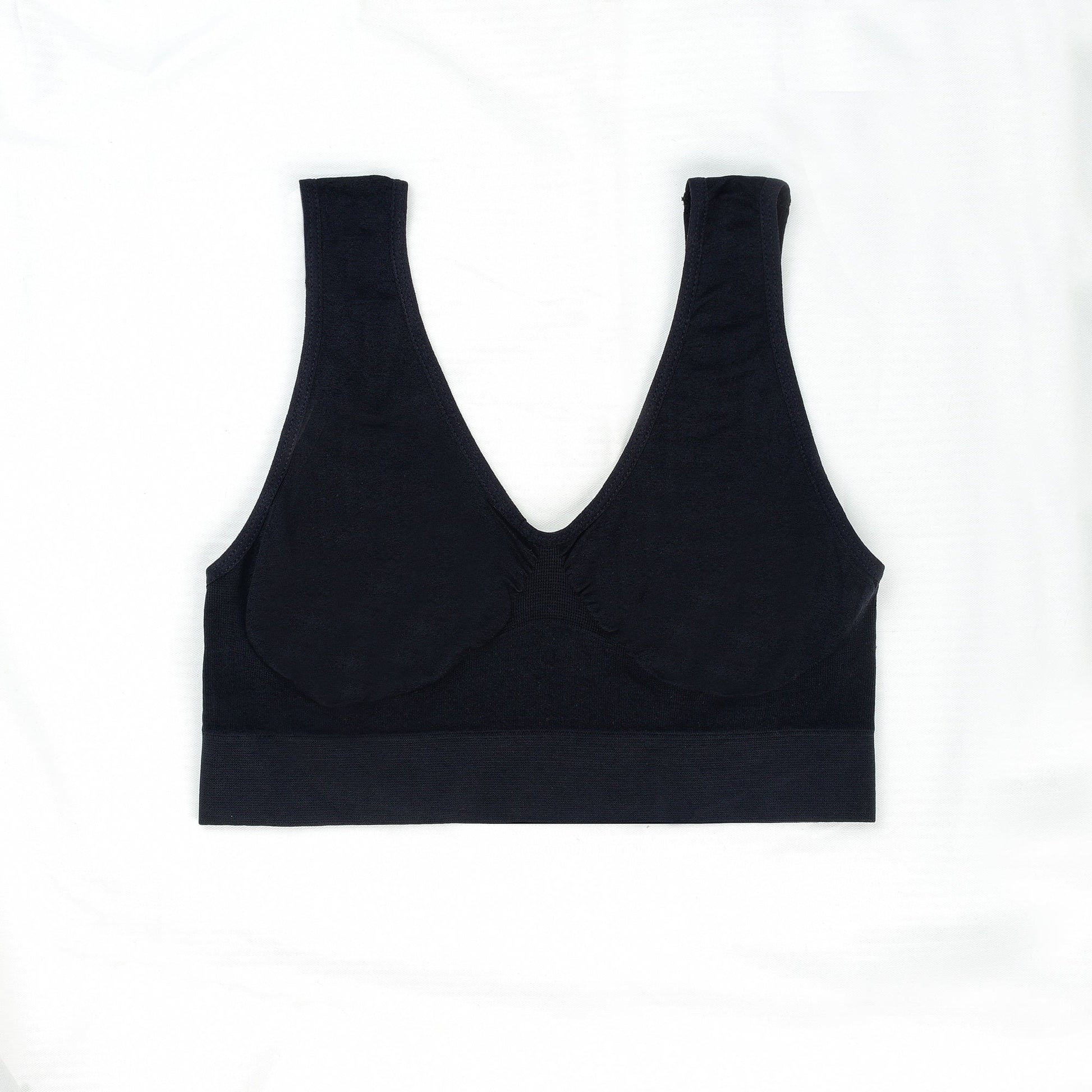 Buy Florea - Air Bra - Stretchable Non Padded Bra - Black in Pakistan
