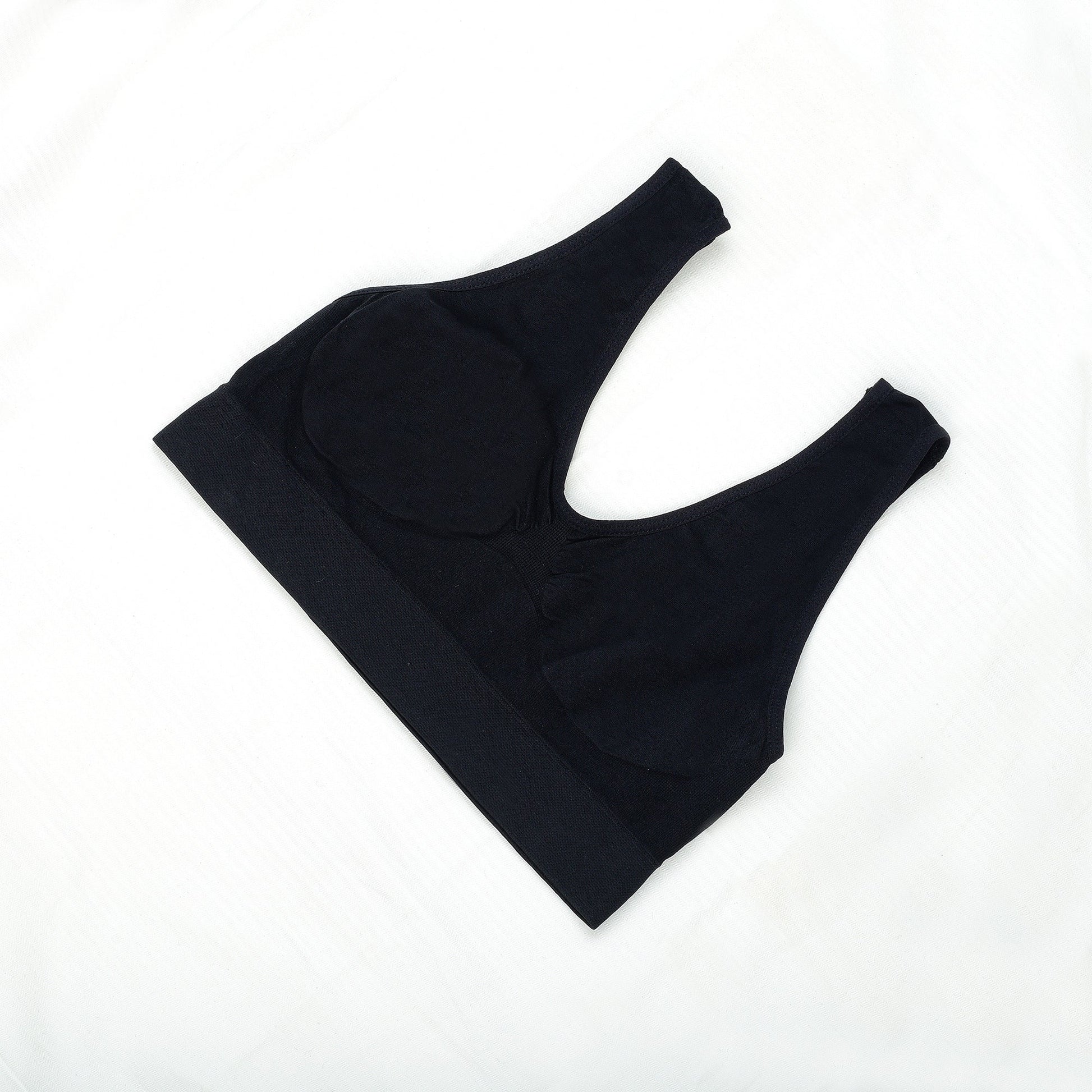 Buy Florea - Air Bra - Stretchable Non Padded Bra - Black in Pakistan