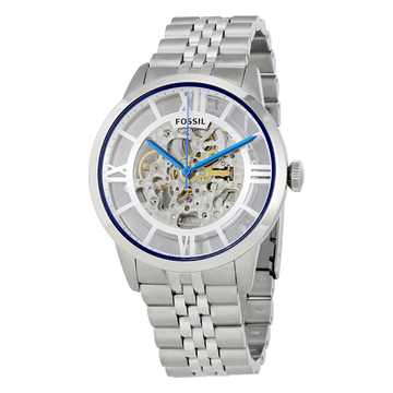 Buy Fossil Men's Automatic Stainless Steel Skeleton Dial 44mm Watch ME3044 in Pakistan
