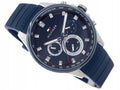 Buy Tommy Hilfiger Max Blue Dial Blue Rubber Strap Watch for Men - 1791970 in Pakistan