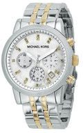 Buy Michael Kors Jet Set Chronograph White Dial Two-tone Strap Ladies Watch - Mk5057 in Pakistan