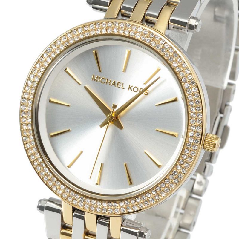 Buy Michael Kors Womens Quartz Stainless Steel Gold Two-tone Bracelet 39mm Watch - Mk3215 in Pakistan