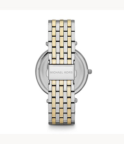 Buy Michael Kors Womens Quartz Stainless Steel Gold Two-tone Bracelet 39mm Watch - Mk3215 in Pakistan