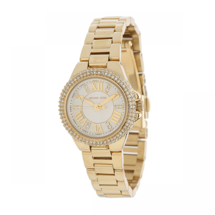Buy Michael Kors Camille White Dial Crystal-set Gold-tone Ladies Watch - Mk3252 in Pakistan