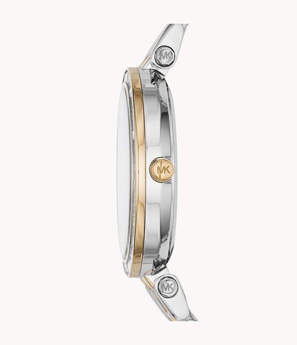 Buy Michael Kors Womens Quartz Stainless Steel Silver Dial 33mm Watch - Mk3405 in Pakistan