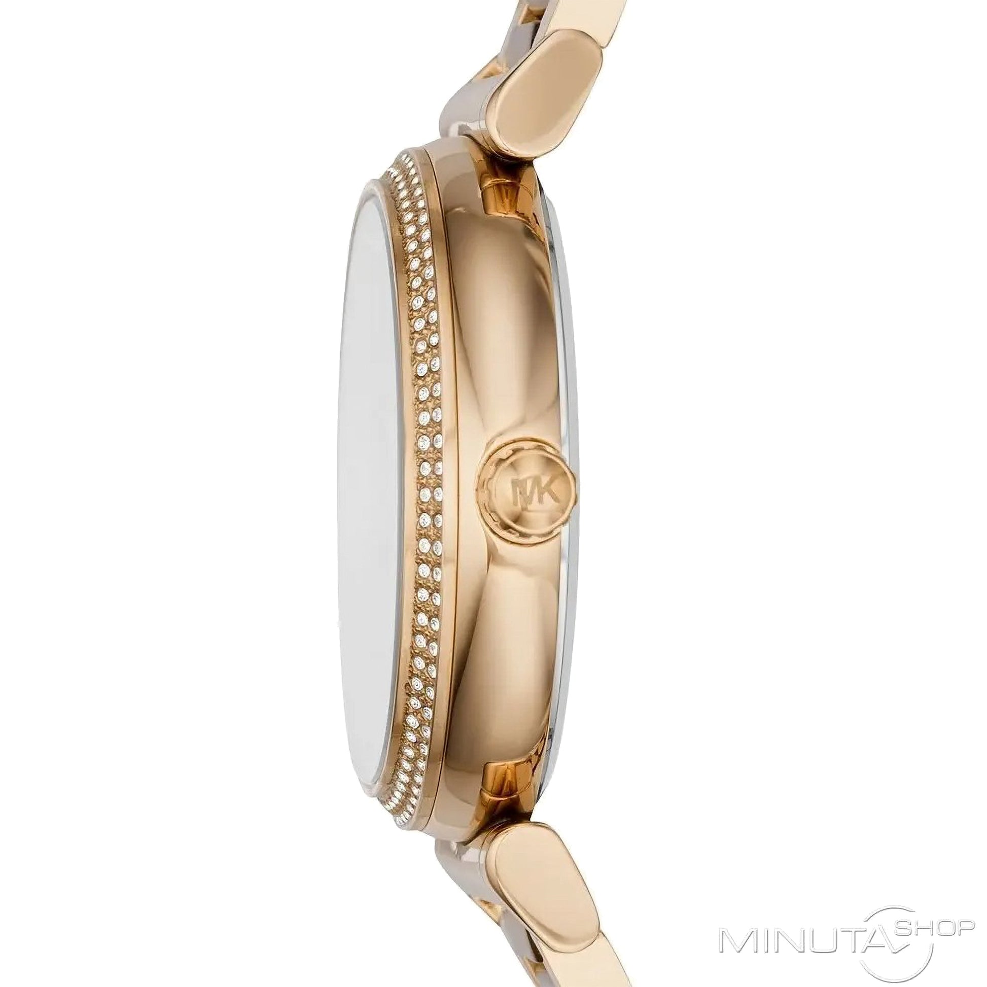 Buy Michael Kors Parker Mother Of Pearl Dial Two Tone Stainless Steel Strap Women's Watch - Mk6518 in Pakistan