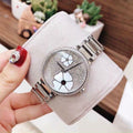 Buy Michael Kors Women's Courtney Analog Display Analog Quartz Silver Watch - Mk3835 in Pakistan