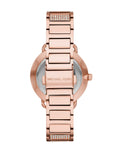 Buy Michael Kors Portia Crystal Rose Gold Dial Stainless Steel Strap Ladies Watch - Mk3853 in Pakistan