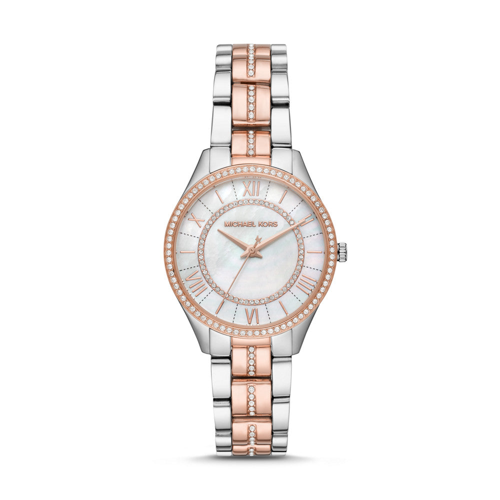 Buy Michael Kors Women's Lauryn Three-hand Two-tone Stainless Steel Watch - Mk3979 in Pakistan