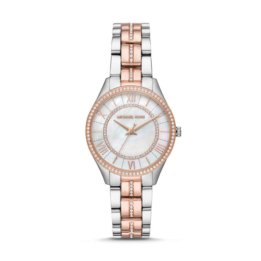 Buy Michael Kors Women's Lauryn Three-hand Two-tone Stainless Steel Watch - Mk3979 in Pakistan