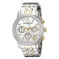 Buy Michael Kors Jet Set Chronograph White Dial Two-tone Strap Ladies Watch - Mk5057 in Pakistan