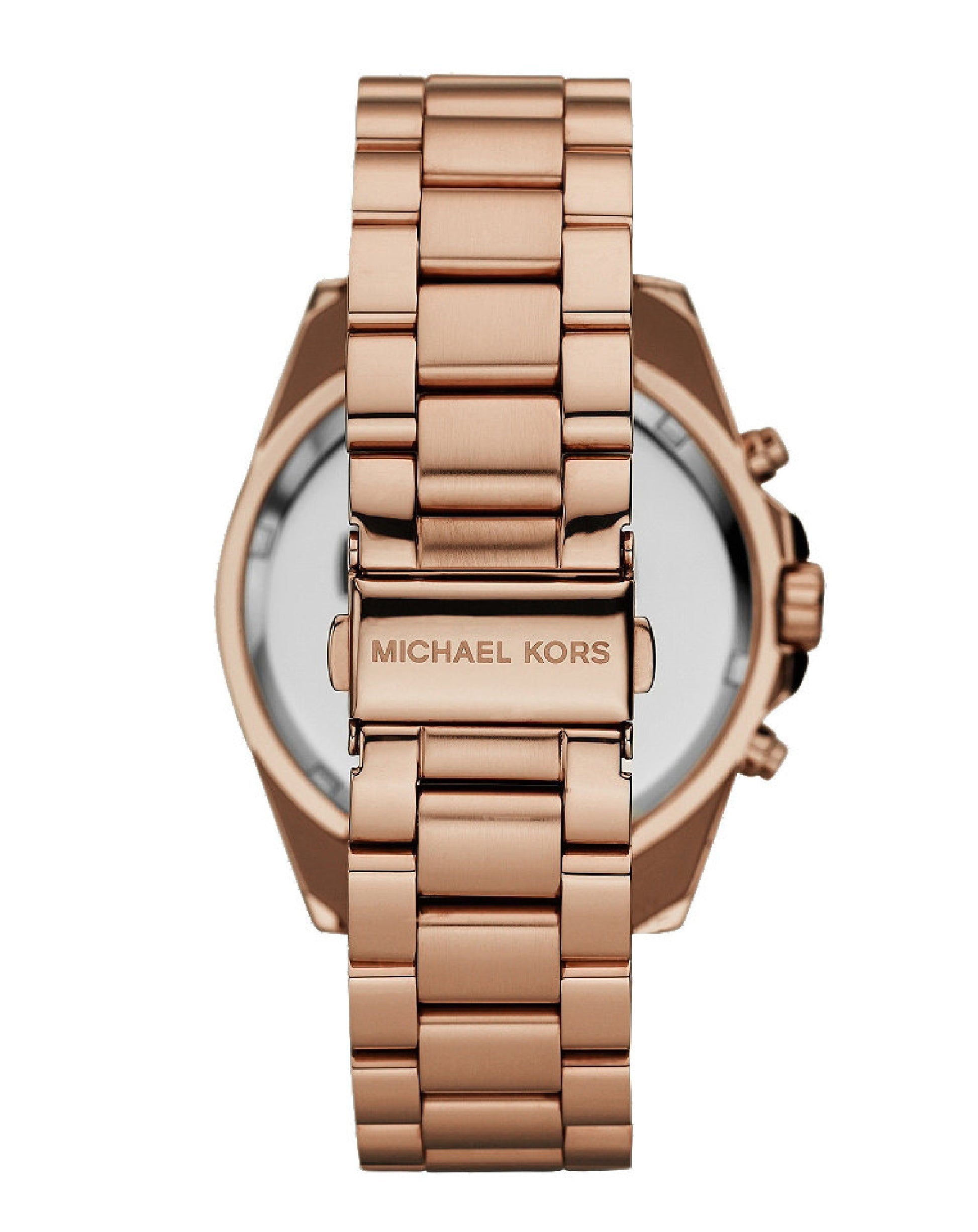 Buy Michael Kors Womens Quartz Stainless Steel Rose Gold Dial 43mm Watch - Mk5503 in Pakistan