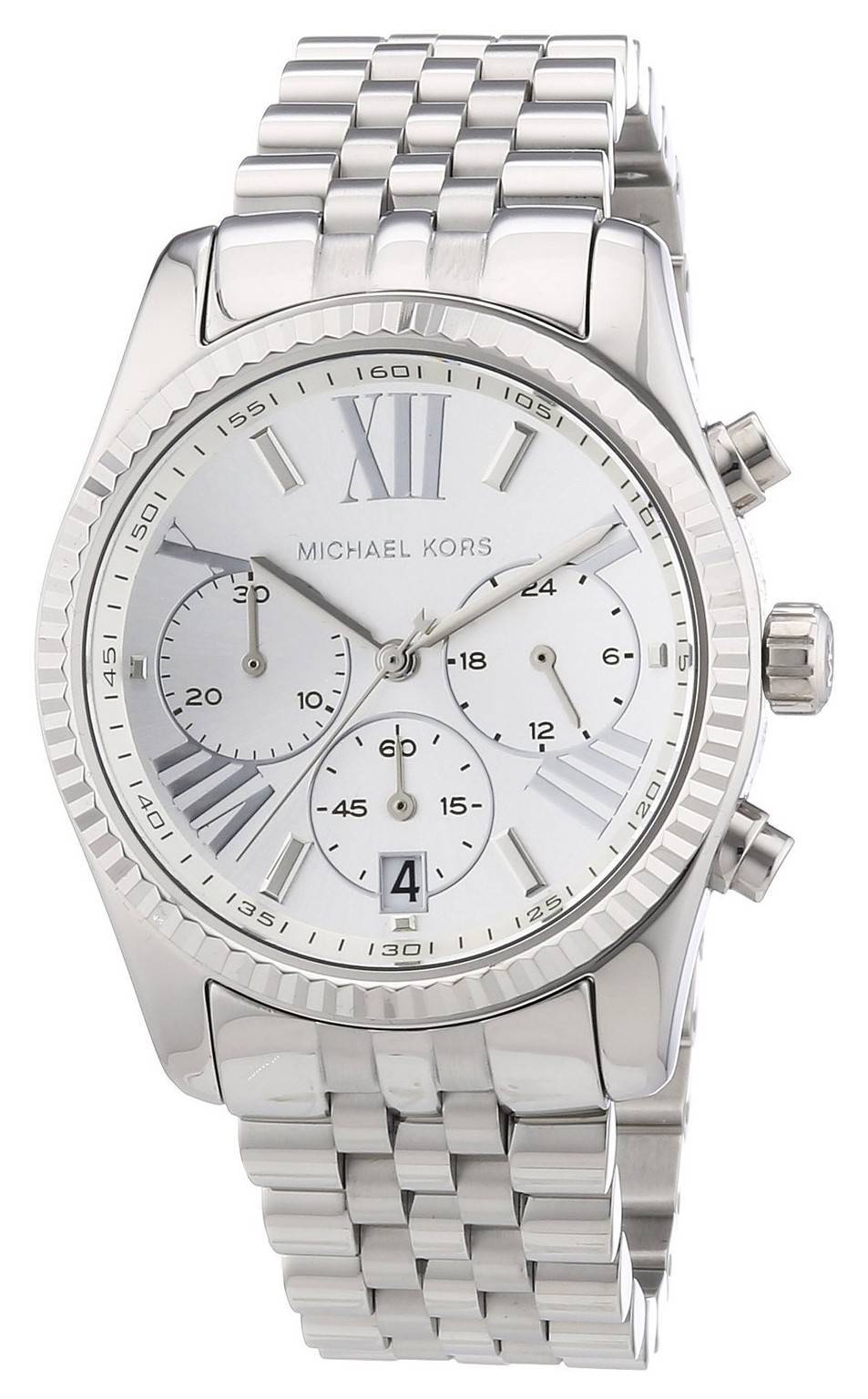 Buy Michael Kors Womens Quartz Stainless Steel Silver Dial 38mm Watch - Mk5555 in Pakistan