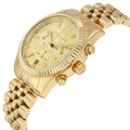 Buy Michael Kors Womens Chronograph Quartz Stainless Steel Gold Dial 38mm Watch - Mk5556 in Pakistan