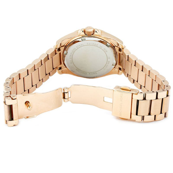 Buy Michael Kors Blair Rose Gold Stainless Steel Rose Gold Dial Quartz Watch For Ladies - Mk5613 in Pakistan