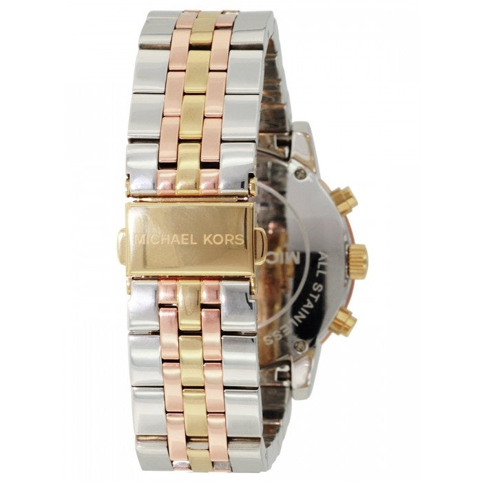 Buy Michael Kors White Dial Two Tone Stainless Steel Strap Watch For Women Mk5650 in Pakistan