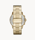 Buy Michael Kors Runway Gold Stainless Steel Gold Dial Chronograph Quartz Watch For Ladies - Mk5777 in Pakistan