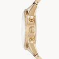 Buy Michael Kors Ritz Gold Dial Two Tone Steel Strap Watch for Women - MK6322 in Pakistan