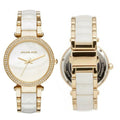 Buy Michael Kors Parker White Dial Two Tone Steel Strap Watch for Women - MK6400 in Pakistan