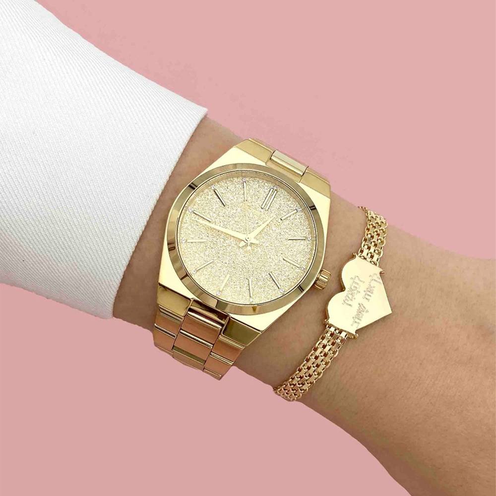 Buy Michael Kors Channing Gold Tone Strap Gold Dial Women's Watch - Mk6623 in Pakistan