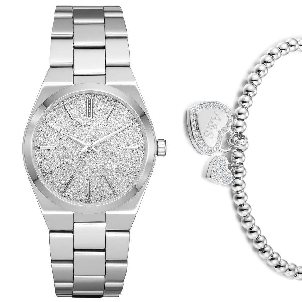 Buy Michael Kors Channing Silver Steel Strap Silver Dial Women's Watch - Mk6626 in Pakistan