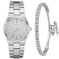 Buy Michael Kors Channing Silver Steel Strap Silver Dial Women's Watch - Mk6626 in Pakistan