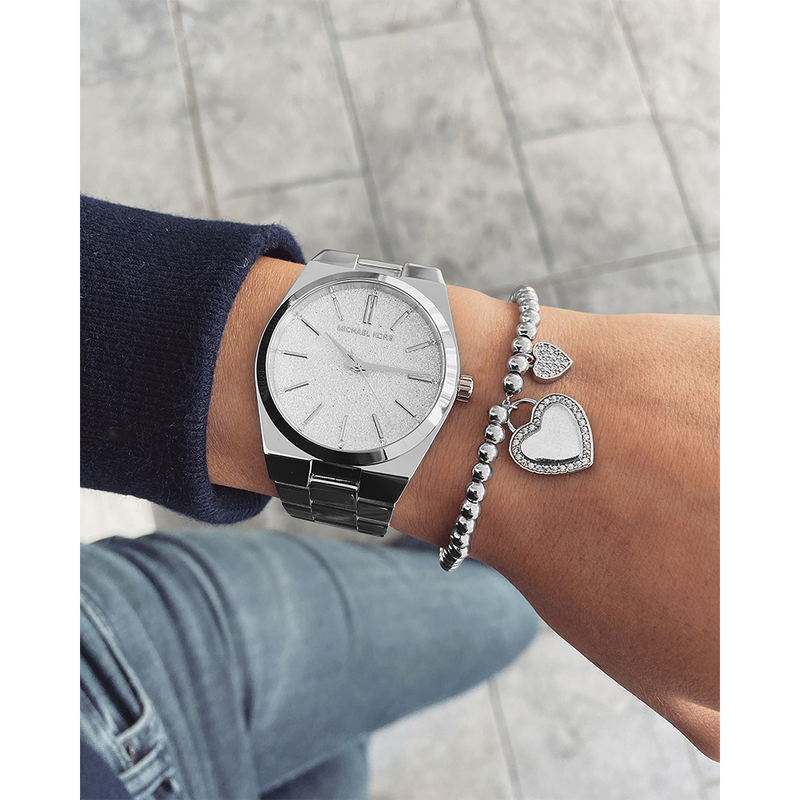Buy Michael Kors Channing Silver Steel Strap Silver Dial Women's Watch - Mk6626 in Pakistan