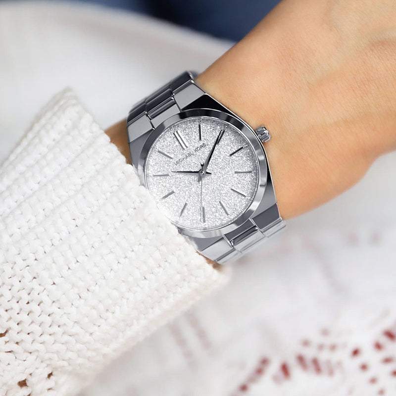 Buy Michael Kors Channing Silver Steel Strap Silver Dial Women's Watch - Mk6626 in Pakistan