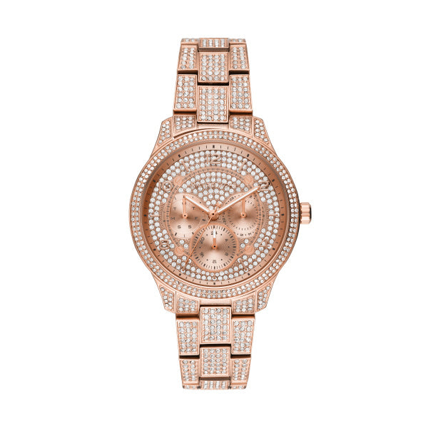 Buy Michael Kors Runway Rose Gold Dial Rose Gold Steel Strap Watch for Women - MK6628 in Pakistan