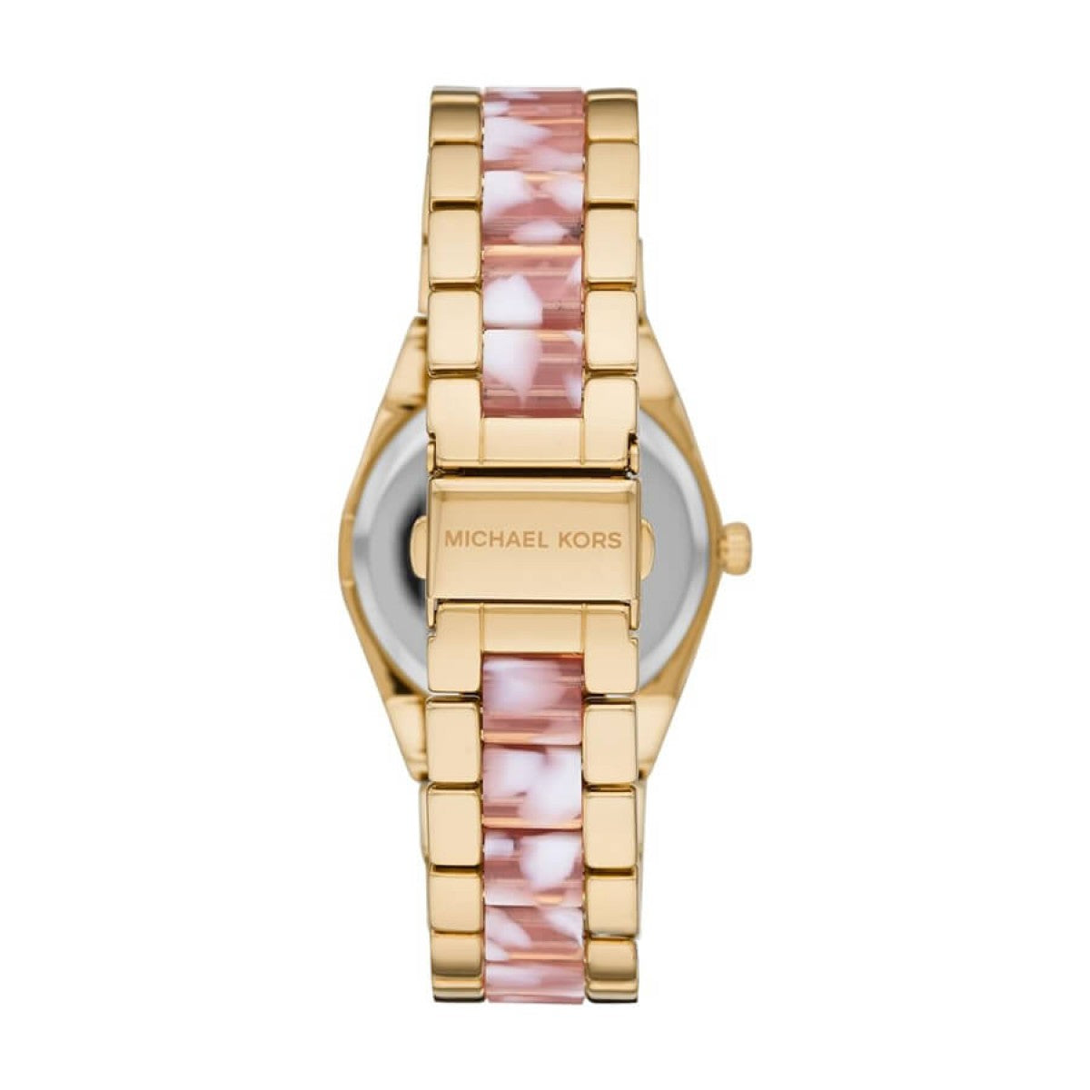 Buy Michael Kors Channing Pink Dial Two Tone Steel Strap Watch for Women - MK6650 in Pakistan