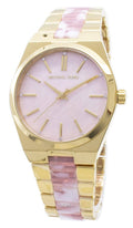 Buy Michael Kors Channing Pink Dial Two Tone Steel Strap Watch for Women - MK6650 in Pakistan