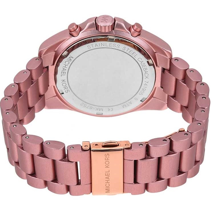 Buy Michael Kors Bradshaw Pink Dial Pink Stainless Steel Strap Women's Watch - MKk6752 in Pakistan